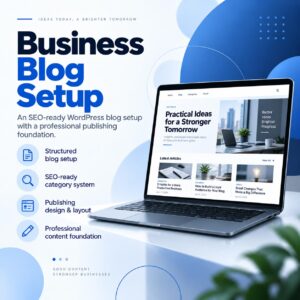 Business Blog Setup
